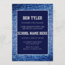 Search for denim party invitations High school
