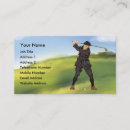 Search for golfers business cards Vintage