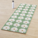 Search for olive green yoga mats Floral