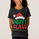 Search for poppy kids tshirts Xmas