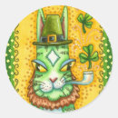 Search for funny leprechaun stickers Cute