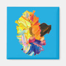 Search for carnations magnets Watercolor