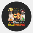 Search for cute pug stickers Festive