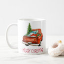 Search for antique pickup truck mugs Christmas tree
