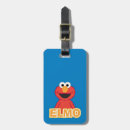 Search for muppet luggage tags Elmo sesame street