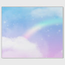 Search for clouds wrapping paper Rainbow