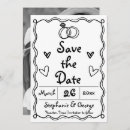 Search for hand drawn wedding save the dates Hearts