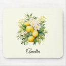 Search for fresh flowers mousepads Yellow