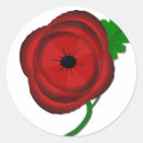 Search for war memorial stickers Poppy