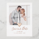 Search for real gold foil invitations Modern