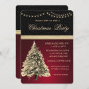 Search for red black christmas invitations Festive