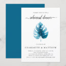 Search for tropical rehearsal dinner invitations Blue
