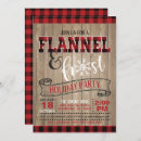 Search for flannel invitations Flannel and frost