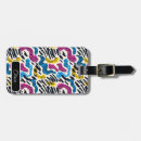 Search for fun luggage tags Vibrant