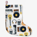 Search for musical instrument christmas stockings Vintage