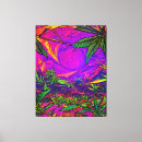 Search for psychedelic canvas prints Trippy