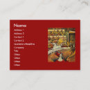 Search for circus business cards Vintage