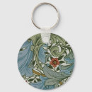 Search for floral patterned key rings William morris