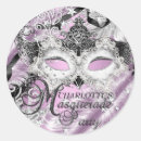 Search for silver masquerade stickers Mask