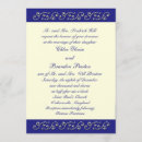 Search for pearl white wedding invitations Blue