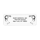 Search for medical doctor return address labels Nurse