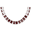 Search for wedding bunting flags Chequered