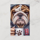 Search for english bulldog business cards Cute