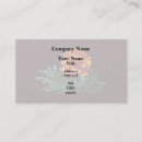 Search for tips for business cards Floral