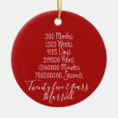 Search for 5 year anniversary christmas tree decorations Married