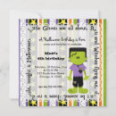 Search for frankenstein invitations Party