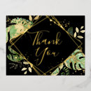 Search for wedding invitations postcards Gold foil