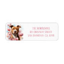 Search for bull terrier return address labels Cute