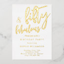 Search for golden 50th birthday invitations Fifty