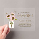 Search for sunflower rehearsal dinner invitations Country