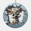 Search for reindeer christmas tree decorations Winter