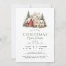 Search for open house christmas invitations Elegant