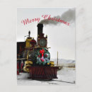 Search for railroad christmas cards Locomotive