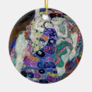 Search for art nouveau christmas tree decorations Gustav klimt
