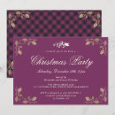 Search for plaid christmas invitations Elegant