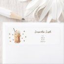 Search for coffee return address labels Watercolor