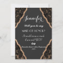Search for jute invitations Maid of honour
