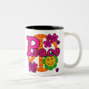 Search for 1960s style mugs Peace