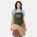 Search for pink and brown aprons Modern