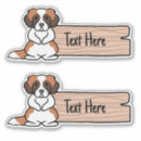 Search for saint bernard stickers Puppy