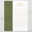 Search for green binders For her