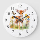 Search for woodland animals clocks Deer