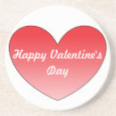 Search for valentines day coasters Red