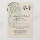 Search for willow invitations Elegant