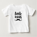 Search for little man baby clothes Typography