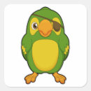 Search for pirate parrot stickers Birthday